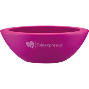 Pure Soft Oval plantenbak fuchsia - Maat 50